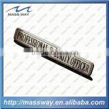 Customized Fashion Hotel Printing Magnetic Custom Metal Name Badge