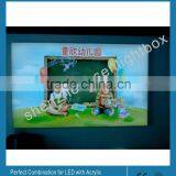 Super Slim Edge-lit LED Fabric Light Box