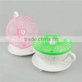 Slide-Proof Plate Coffee Cup Shaped Fan thumbnail-3