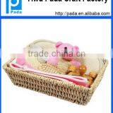 Luxury Bath Gift Set in Wood Basket