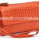 Women Leather Clutch Bag Stone Pattern Zipper Bag Cowhide Messenger Fashion Bags Ladies Handbags thumbnail-5