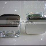 Acylic Transparent Cream Jar for Cosmetic Skin Care 15ml 30ml 50ml