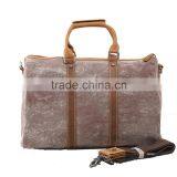 China Supplier Wholesale Quilted Duffle Bags Personalized Tote Bags Leather Luggage Tag thumbnail-1