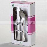 20PCS Stainless Steel Places Setting Cutlery Set With Color Box