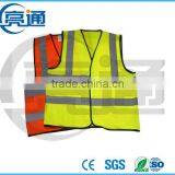 Manufacturer Eco Green Safety Walking Reflective Chaleco Vest for Sale