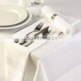 100% Cotton Ivy Leaf and Satin Band Table Cloths