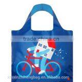 2014 Reusable Foldable Polyester Women Cheap Shopping Bags