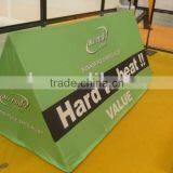 Outdoor All Sides Big Size Triangle Banner With Carry Bag/A Frame