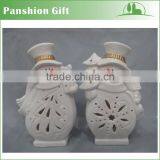 New Products Ceramic Snowman Led Christmas Decoration thumbnail-1