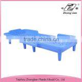 High quality stable stacking plastic school kids single bed