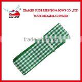 Wholesale Colorful Cheched Ribbon Roll for Gift Packing thumbnail-4