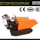 500 Kg Cheap Customized Petrol Mini Dumper , CE / ISO / SGS , Model: CDT03 thumbnail-6