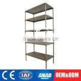 Regulable Custom Color Metal 5 Tier Shelf