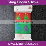 Custom Christmas Ribbon on Card For Retail thumbnail-1