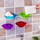 Double Suction Cup Sink Shelf Soap Sponge Drain Rack / Bath Kitchen Sucker Storage / Storage Rack Bathroom Shelves thumbnail-6
