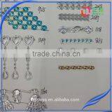 Wholesale 10yards Ss10 Palstic Rhinestone Trimming thumbnail-3