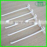3",4",6",8" Single Prong Supermarket Single Wire Plastic Hook thumbnail-2