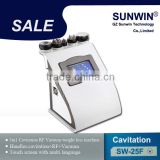 Ultrasonic Contour 3 In 1 Slimming Device 5 In 1 Portable Rf Cavitation Slimming Machine Home Use Bipolar Rf Ultrasonic Liposuction Cavitation