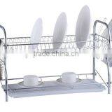 Xiangyi Metal 2 Tier Chrome Dish Rack