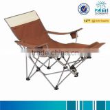 Camping chair with foot rest