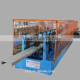 High speed C shape beam punching & galvanized sheet strip Z purlin steel cold roll forming machine