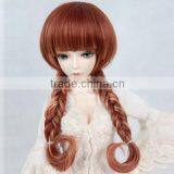 Hot-selling Colorful Synthetic Bjd/blythe Doll Wig With 2 Braids thumbnail-6