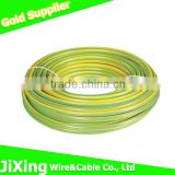 Yellow green mixed color 35mm ground cable for new houses installation