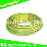 Yellow green mixed color 35mm ground cable for new houses installation