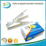 Hot New Products for 2016 / Cello Wrapped Wooden Tooth Picks Made in China thumbnail-3