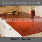 Modular Homes Artificial Marble Dining Table,solid Surface Restaurant Table Top