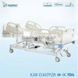 Cheap Adjustable Mechanical Al-alloy Side Rails Hospital Bed for Paralyzed Patients thumbnail-1