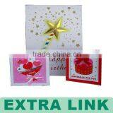 Custom Logo Decorative Paper Handmade Wedding Invitation Card