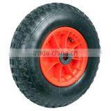 Top Quality 400-8 Plastic Centred Pneumatic Tubless Wheels thumbnail-1