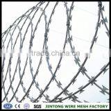 Chain Link Fence Top Barbed Wirerazor Blade Barbed Wirecheap Concertina Razor Barbed Wire thumbnail-1