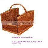 Rectangular Wicker Log Basket From Linyi thumbnail-1
