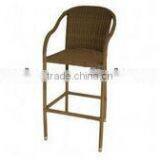 2017 Trade Assurance New Arrival Outdoor Waterproof Rattan Handmade Vintage Bar Chairs Furniture thumbnail-1