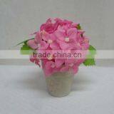 FO-5115 Festive Decorative Flower,pink Hydrangea Artificial Flower,silk Flowers Bonsai thumbnail-1