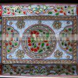 Marble Decorative Tray, Hand Made Marble Serving Tray, Unique Serving Trays, Arab Serving Trays, Food Tray thumbnail-1