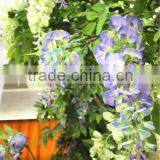 Home Garden Deco 50cm to 400 cm Hight Artificial White Mix Purple Large Chinese Wistaria EDHS1501 1606 thumbnail-6