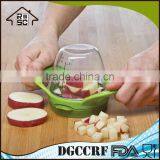 Kitchen Utensil Plastic Vegetable Slicer and Fruit Slicer Dice and Store Vegetable Chopper Fruit Chopper for Salad thumbnail-5