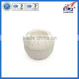 Eco-Friendly Elegant White Knitted Ceramic Candle Holders thumbnail-1