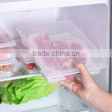 Transparent Plastic Food Storage Container Food Storage Preserving Box With Drain thumbnail-4