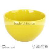 5.5 Inch Ceramic Rice Bowl Solid Brown Color thumbnail-2