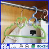 Heart Type None Slip Thick Plastic Hangers thumbnail-1