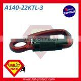 Forged Aluminum Captive Eye Triple Lock Snap Hook thumbnail-4