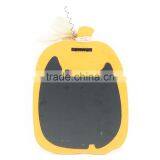 2017 Vintage Home Decor Orange and Black Pumpkin Shape Ghost Holiday Halloween Decoration Plaque thumbnail-2