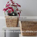 Tapered Shape Water Hyacinth Flower Planter thumbnail-2