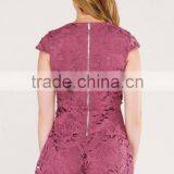 Lace Deep V Playsuit Latest Design Sexy Jumpsuits for Women 2016 thumbnail-4