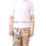 Male Short Sleeved Swimsuit, Snorkeling Surf Jacket, Sailing Boat Diving Suit thumbnail-2