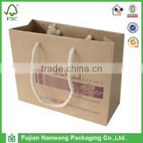 Paper shopping Bags with Rope Handle